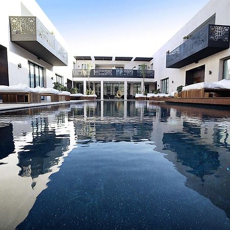 塞萨尔Spa度假酒店 马拉喀什 外观 照片 The pool at the hotel