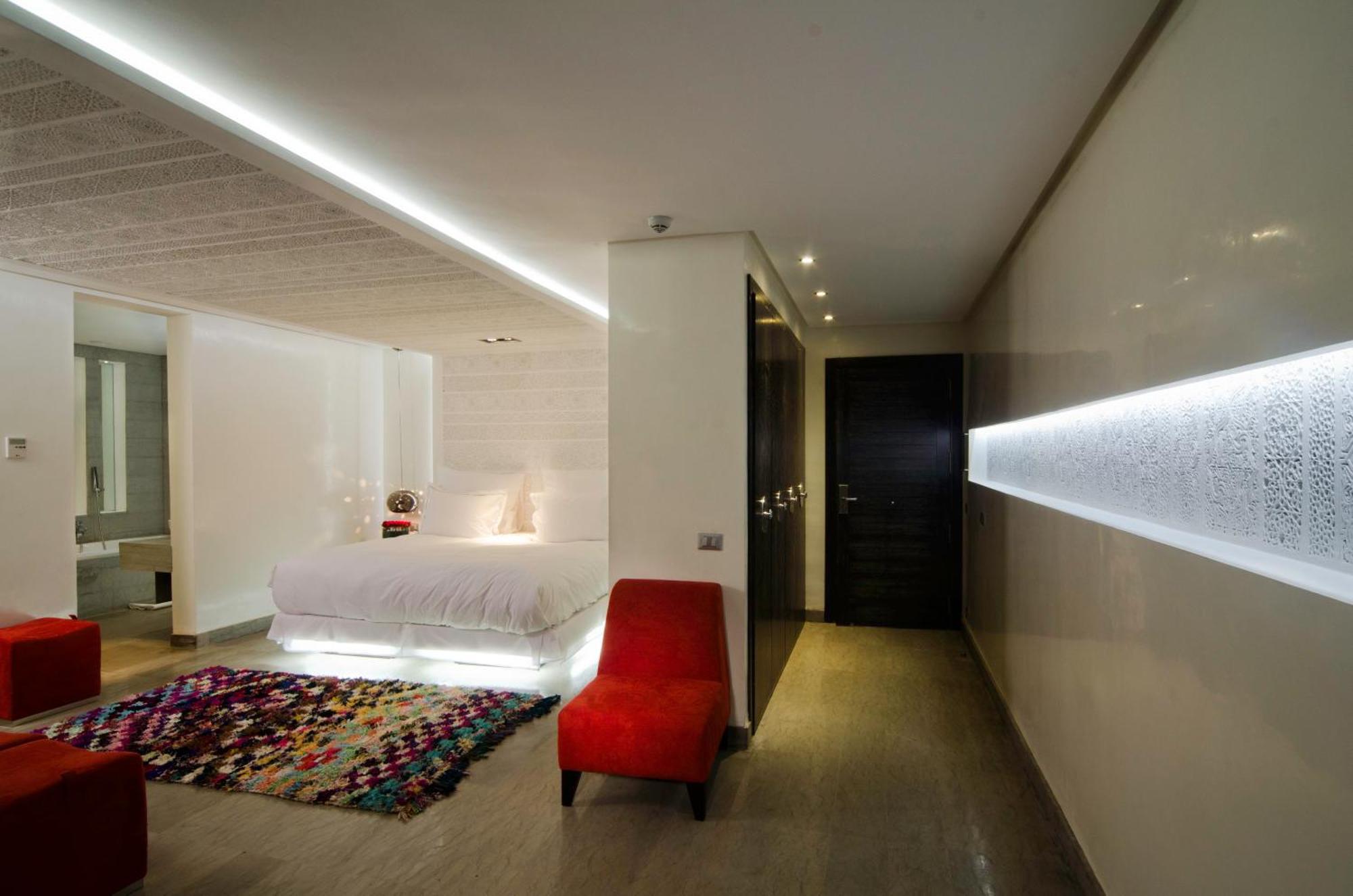 塞萨尔Spa度假酒店 马拉喀什 客房 照片 A room at the hotel