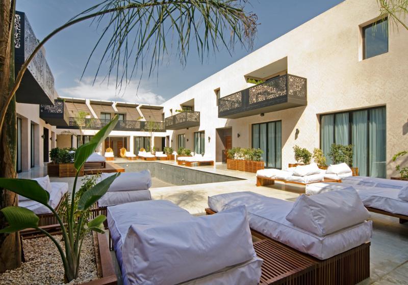 塞萨尔Spa度假酒店 马拉喀什 外观 照片 The Hotel Habitas in Tulum, Mexico